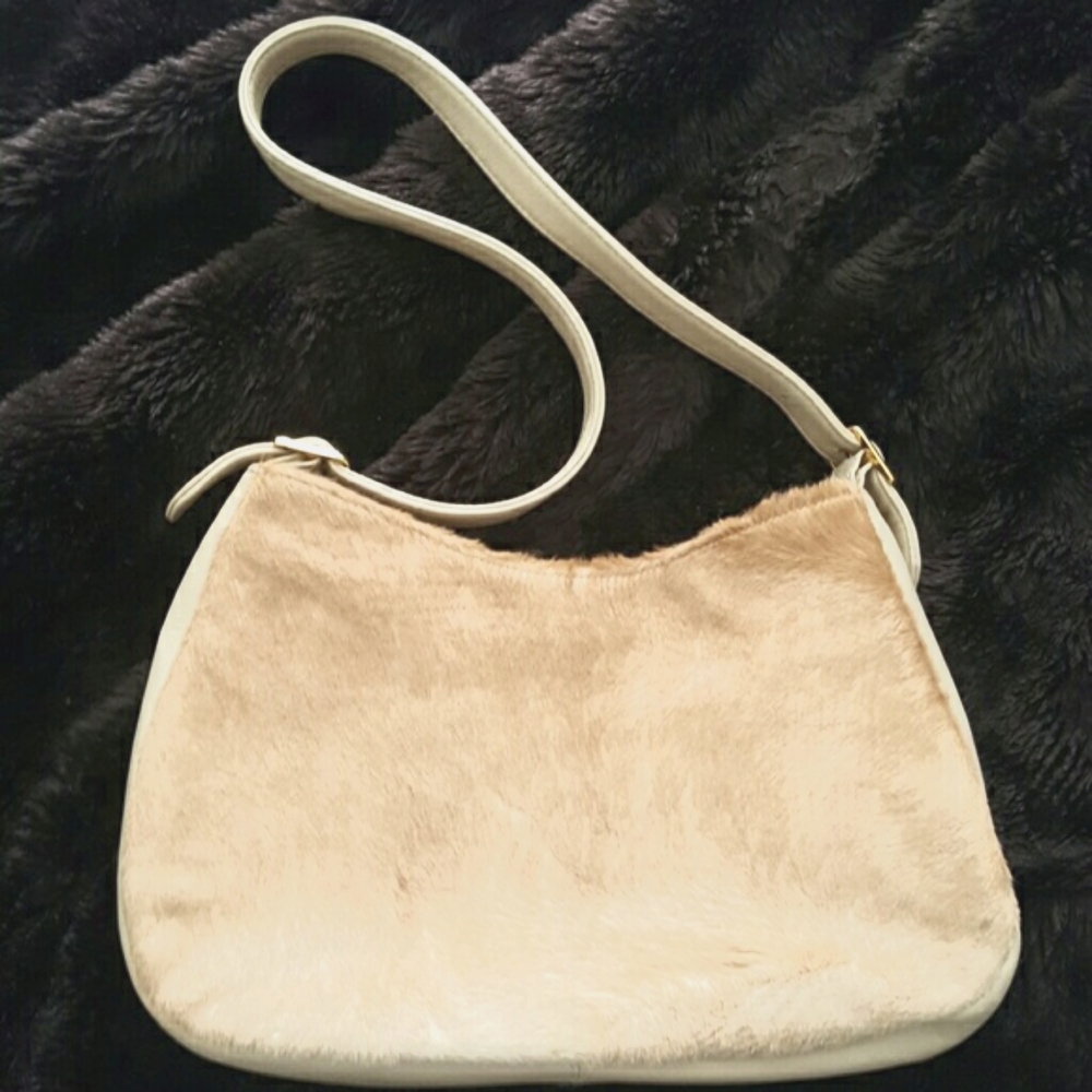 Viva Bags Pony Fur Hobo Bag - Picture 2 of 7